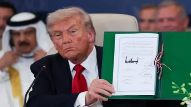 Photo of Trump, regional leaders sign landmark Gaza ceasefire agreement